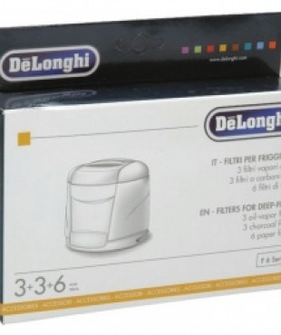  Φίλτρα Φριτέζας DELONGHI F6-12-17 Series (5525102200). Κατάλληλα για τα μοντέλα F172,330,612,620,626,627.