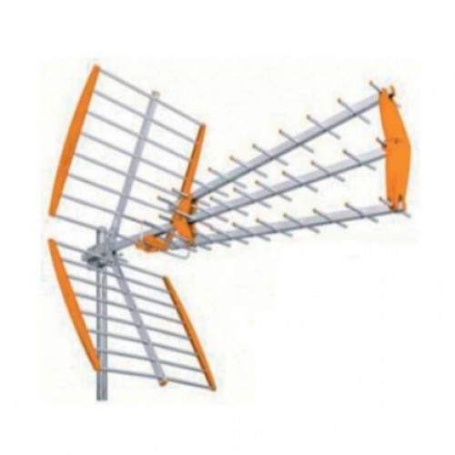 WC-430 Κεραία Εξωτερική Τριπλή Ψηφιακή