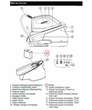 ΦΙΛΤΡΟ ΔΟΧΕΙΟ ΝΕΡΟΥ ΙΖΖΥ Ε480STIROLINE 