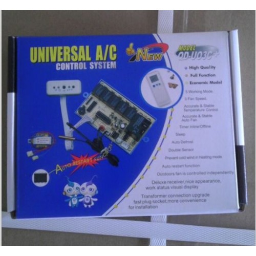 ΠΛΑΚΕΤΑ ΚΛΙΜΑΤΙΣΤΙΚΟΥ QD-U03C+3TX AUTO RES ONOFF