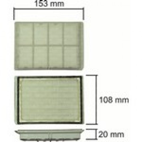 Φίλτρο Hepa Σκούπας Siemens-Bosch / VS5, VS6, VS7, VS9